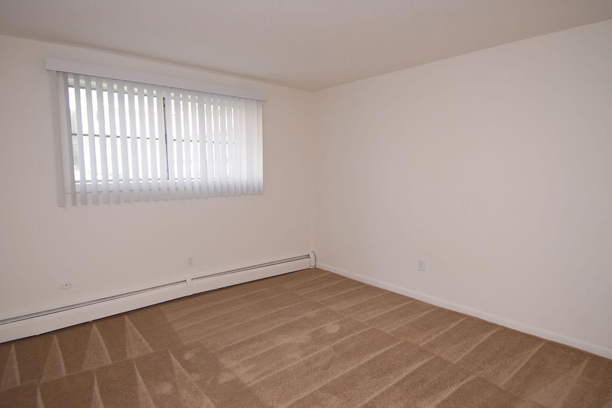 a room with a wood floor