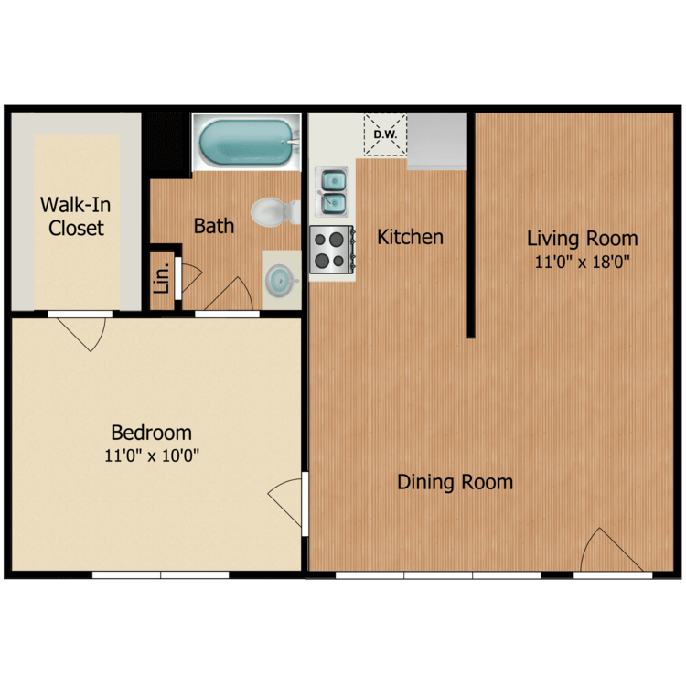 Floor plan image of The Dolly