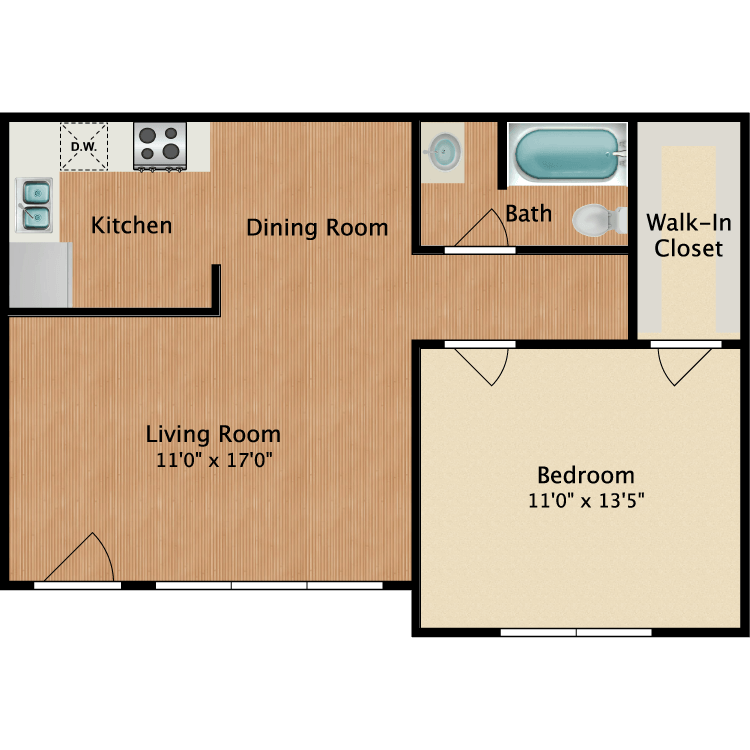 Floor plan image of The Ryman