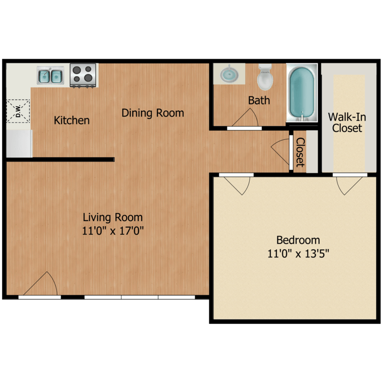 Floor plan image of The Ryman