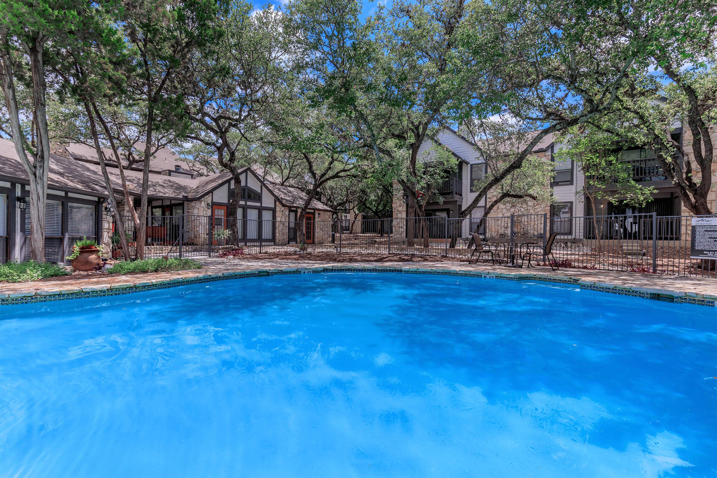 SHIMMERING SWIMMING POOL