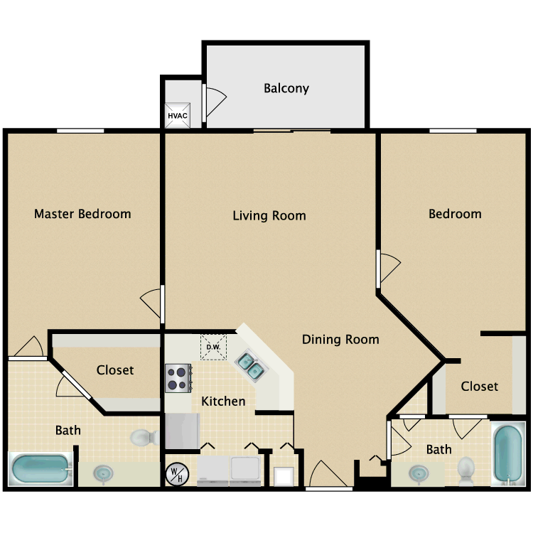 Floor plan image of Danbury Upgraded