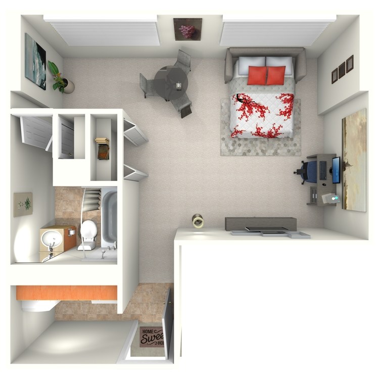 Floor plan image of Studio