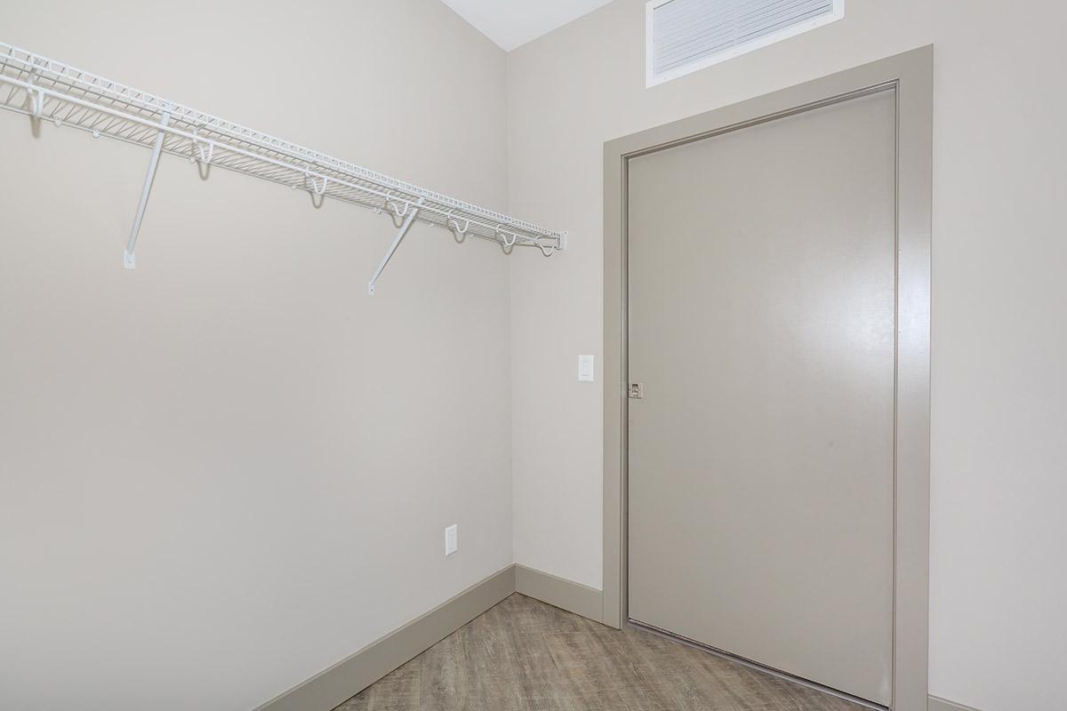 SPACIOUS WALK-IN CLOSETS FOR EXTRA STORAGE