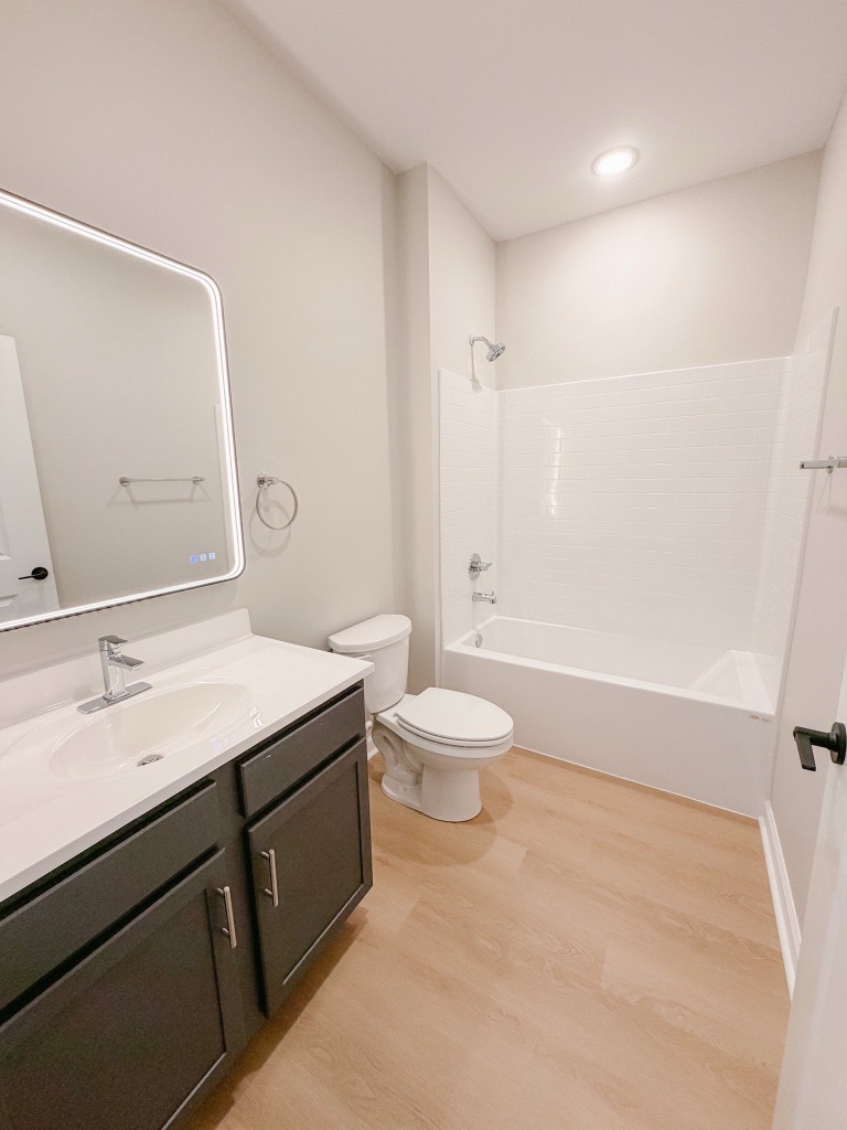 The Reserve- Hallway Bathroom