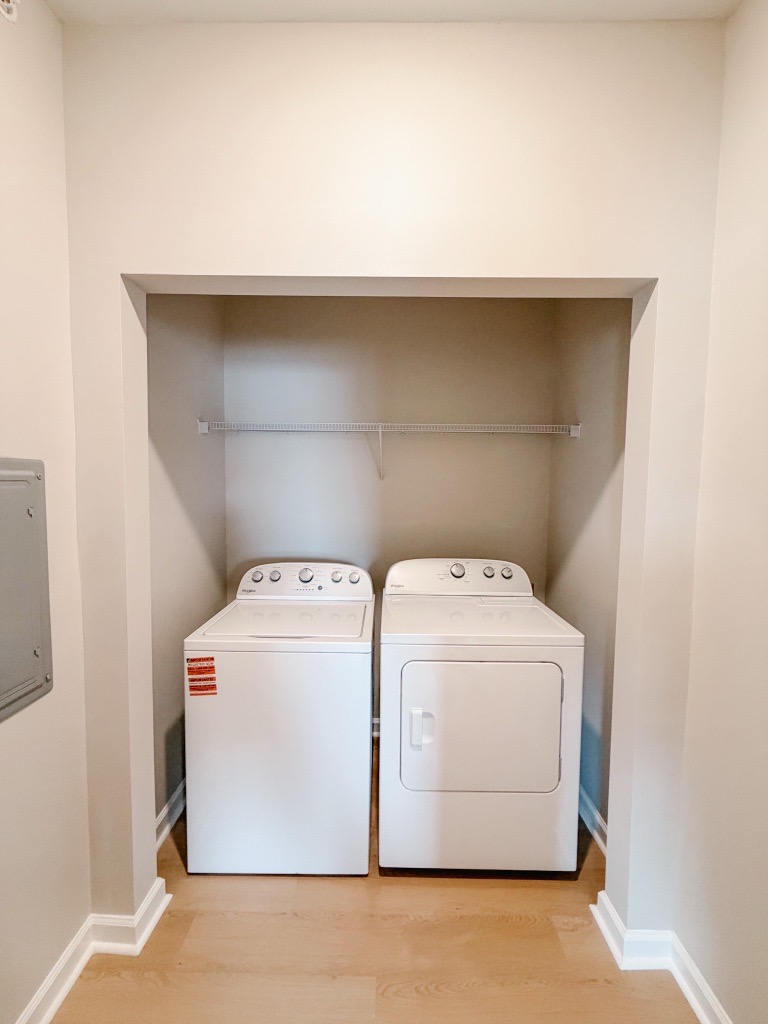 The Reserve- In Unit Washer and Dryer