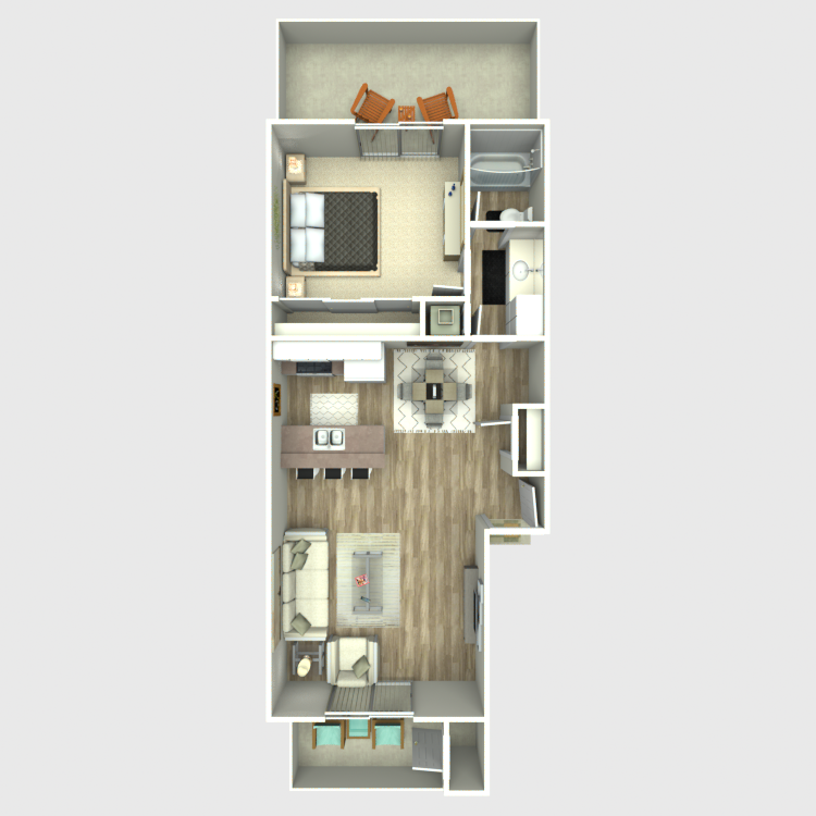 Floor plan image of Plan B