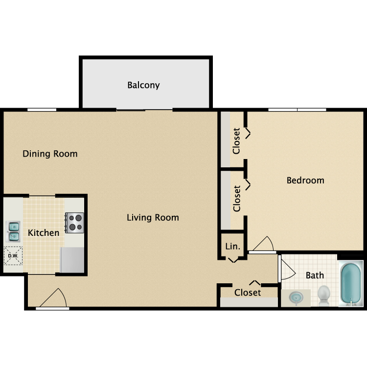 Floor plan image of Bryant