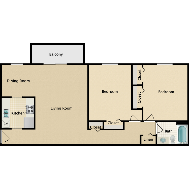 Floor plan image of Gramercy