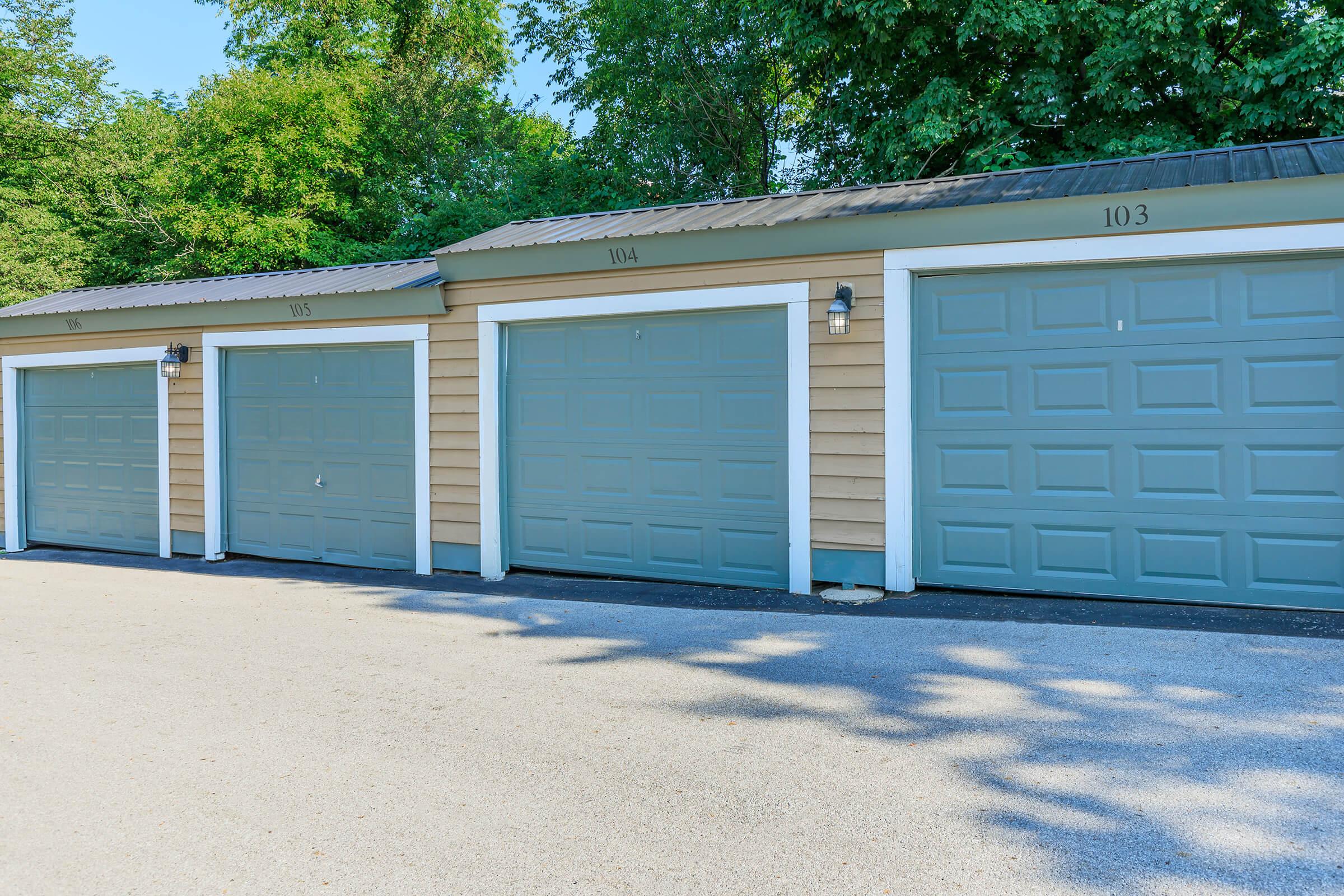 a house with trees in the background