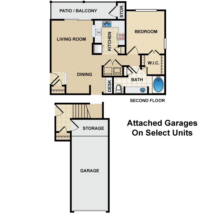Floor plan image of A2 Degas