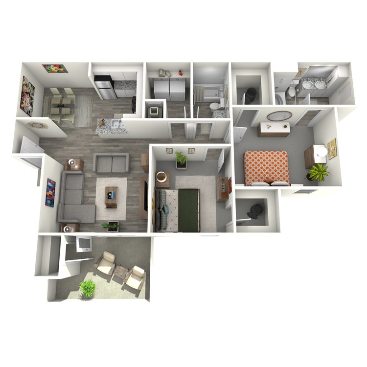 Floor plan image of Cambridge