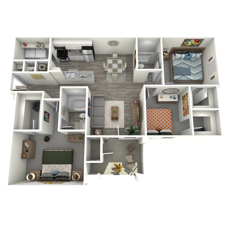 Floor plan image of Ellington