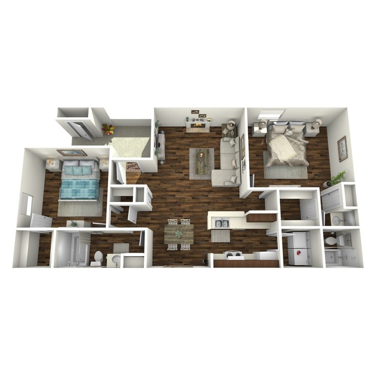 Floor plan image of B2-R