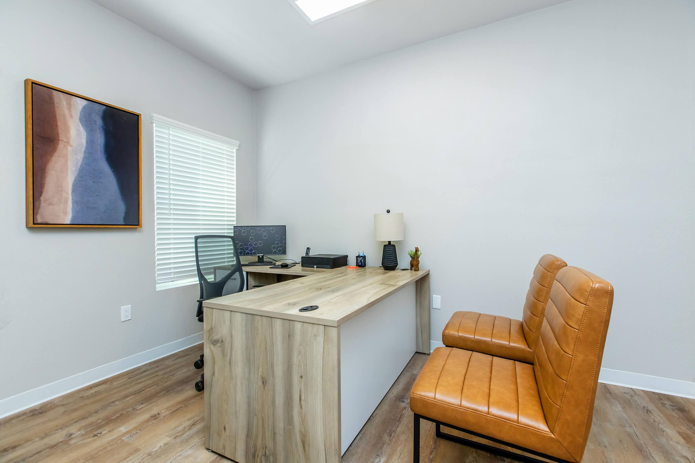 a room with a wooden floor