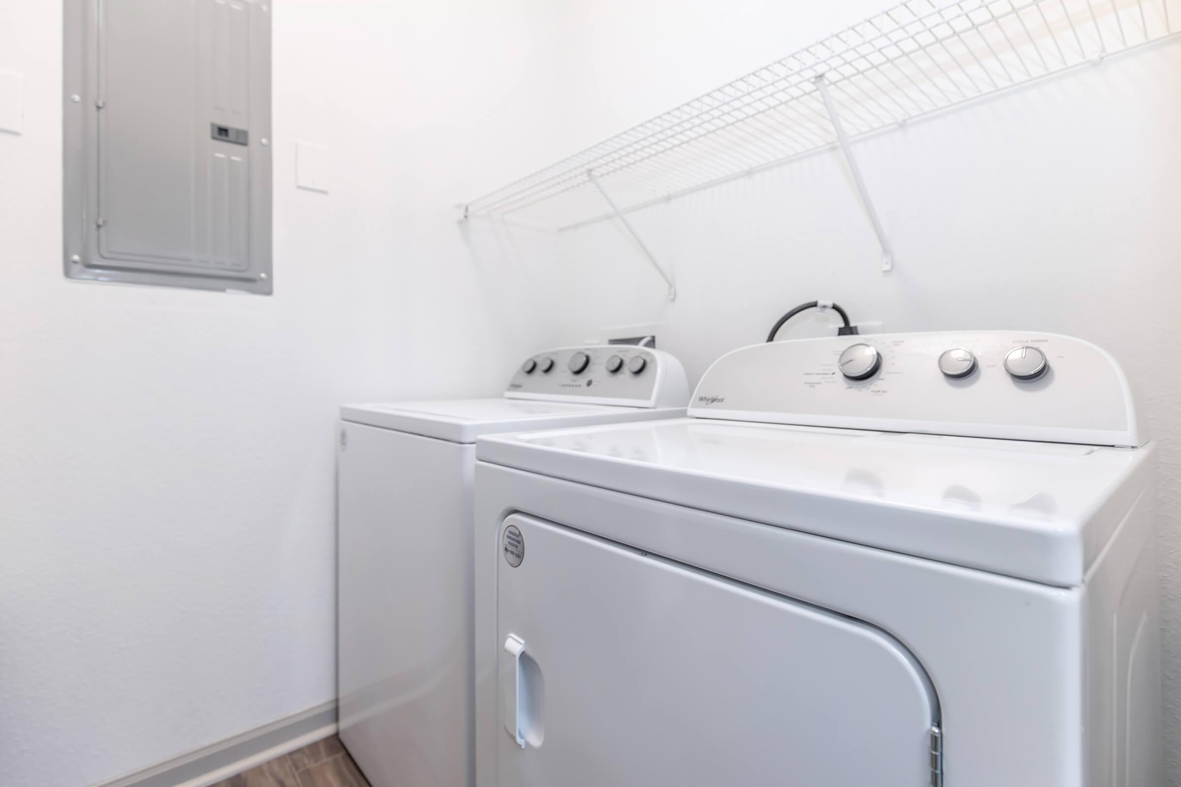 Washer and Dryer in Unit