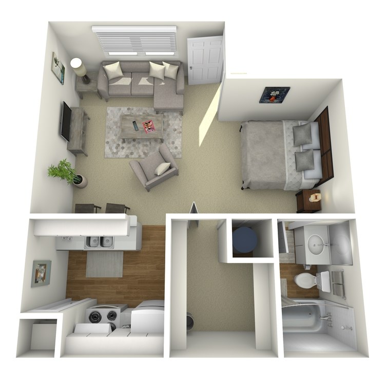 Floor plan image of Studio