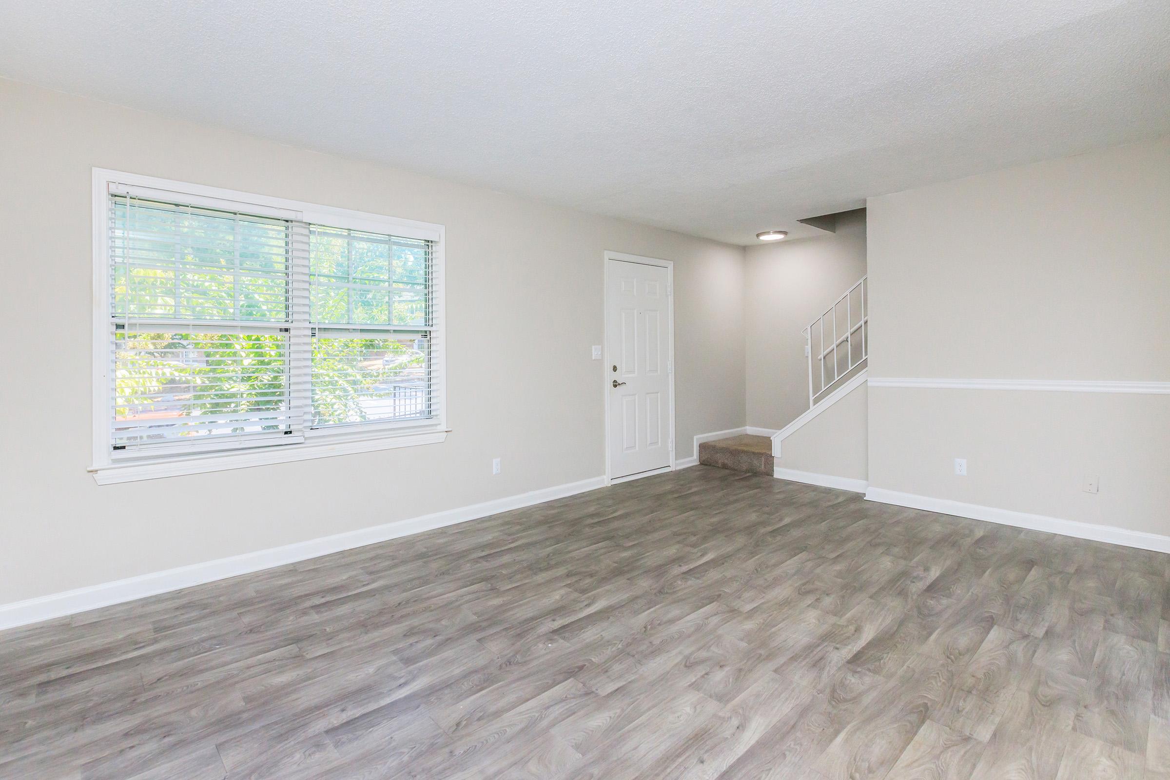 a room with a wooden floor