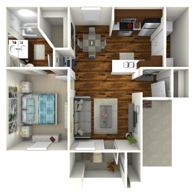 Floor plan image of Unit A