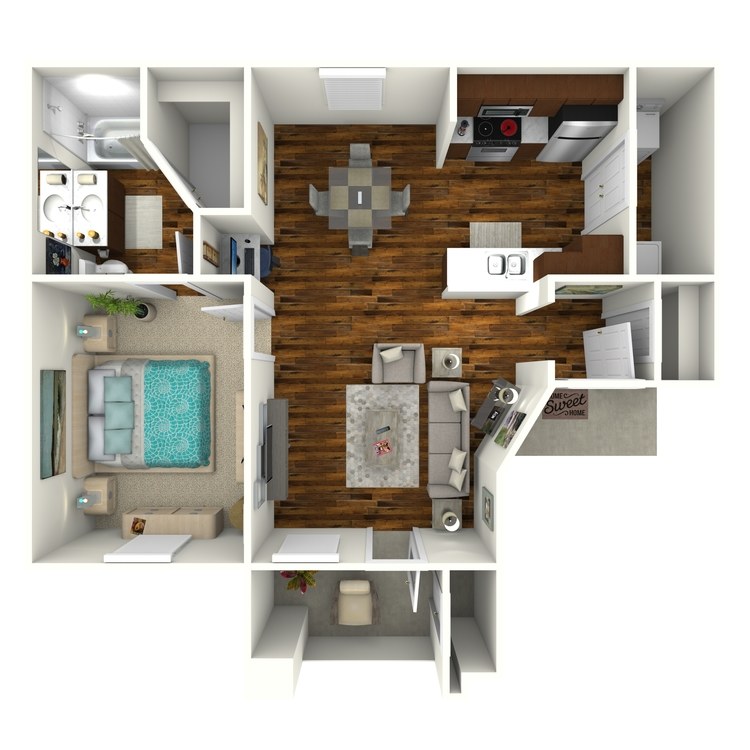 Floor plan image of Unit A1