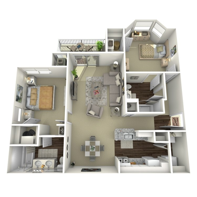 Floor plan image of B1