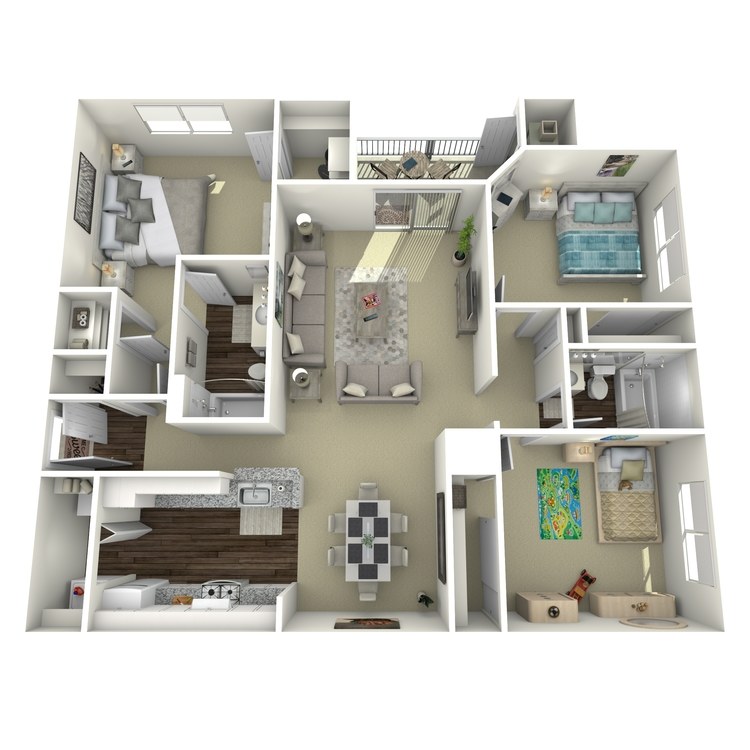 Floor plan image of C1