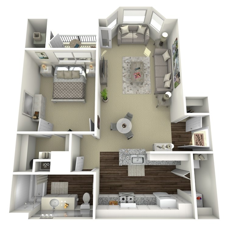 Floor plan image of A1
