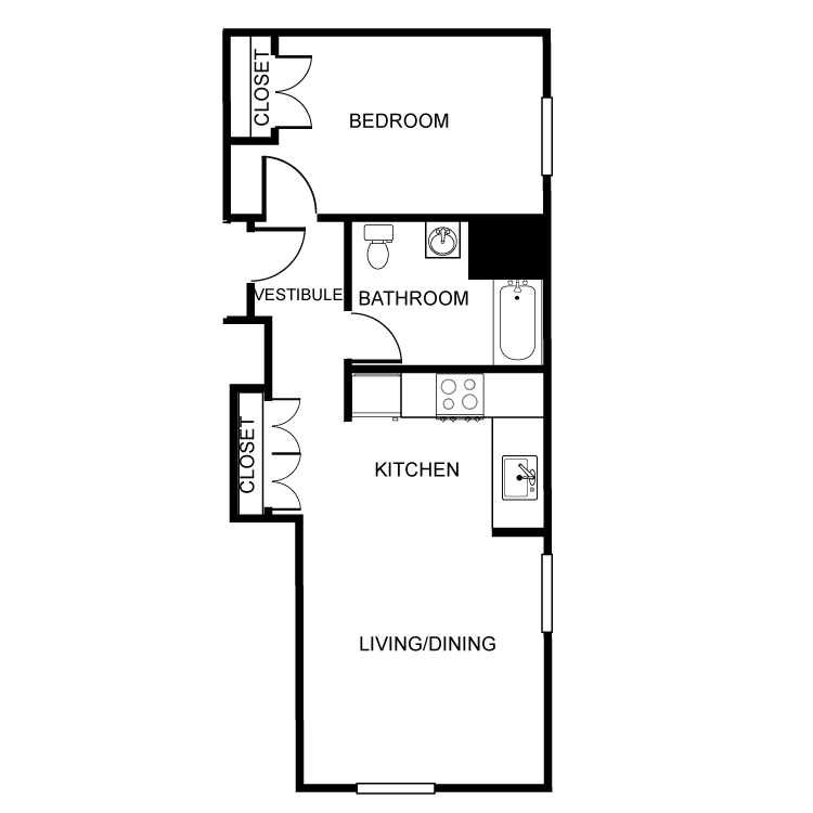 Floor plan image of The Washington