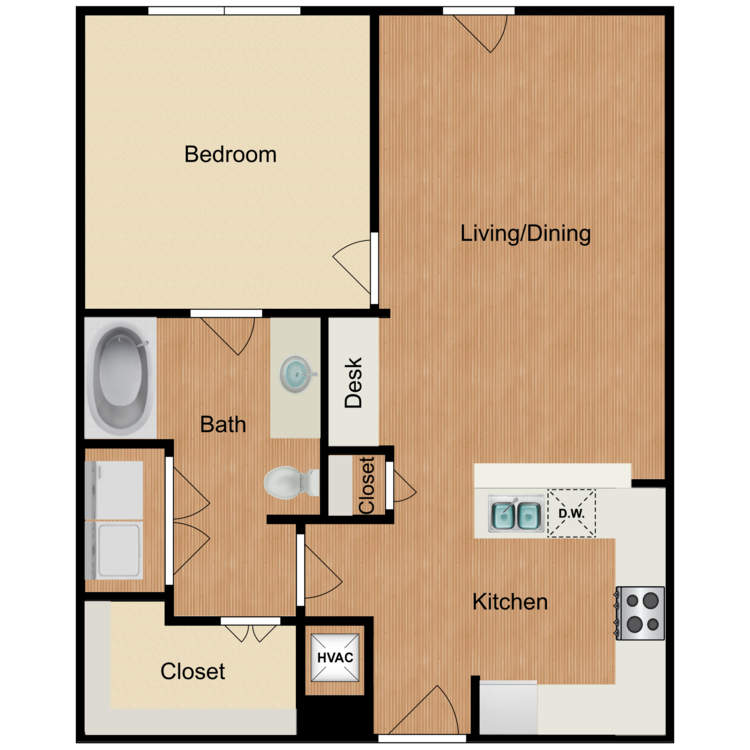 Floor plan image of Plan A2