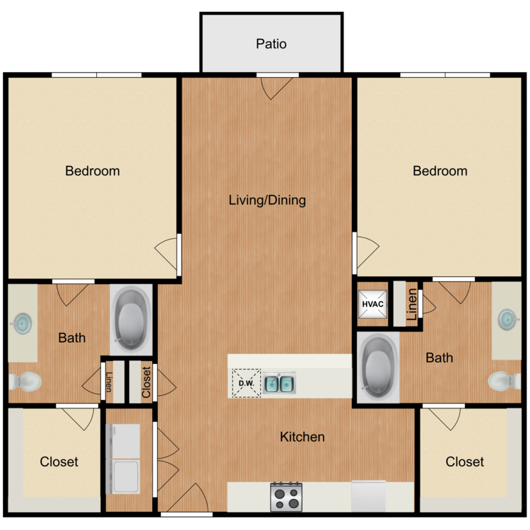 Floor plan image of Neutra
