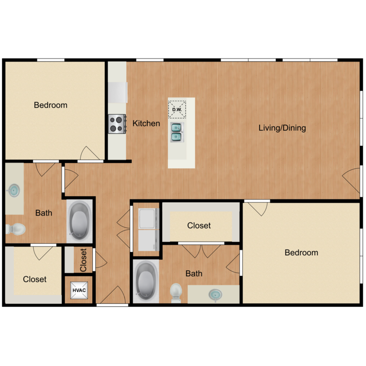 Floor plan image of Eames