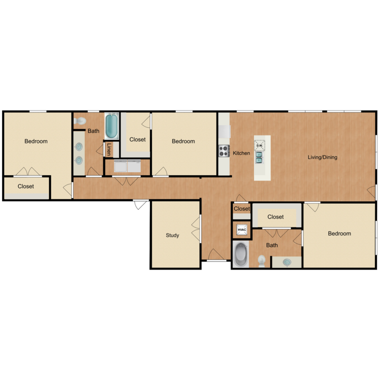 Floor plan image of Breuer