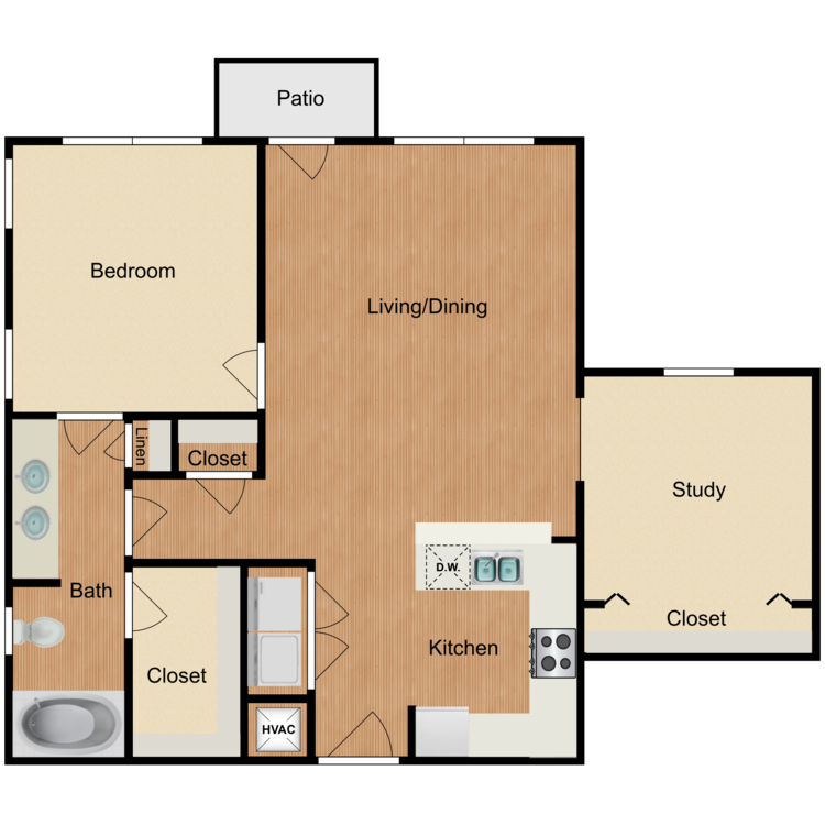 Floor plan image of Knoll
