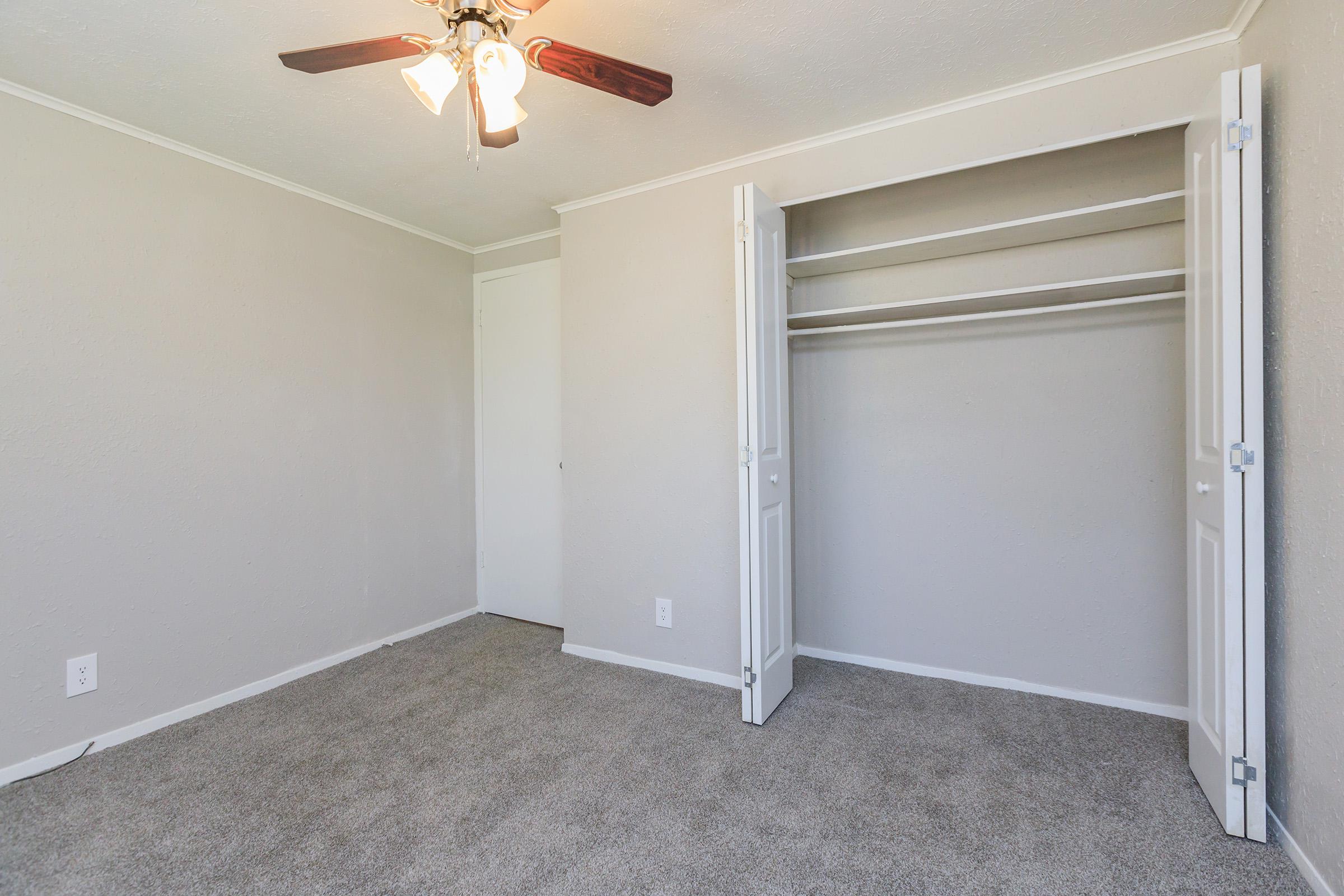 Spacious Closets For Extra Storage