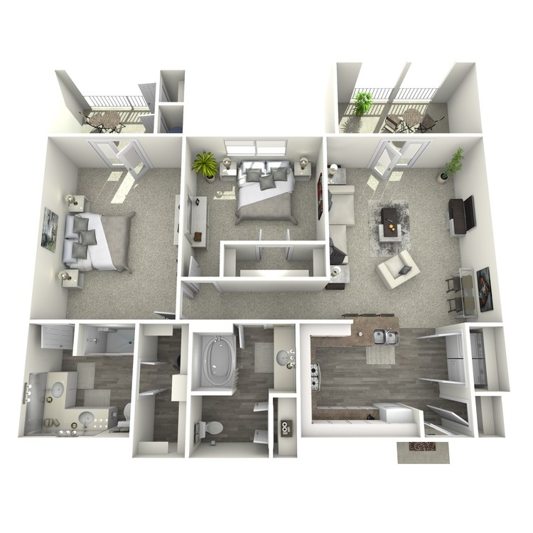 Floor plan image of Coltrane