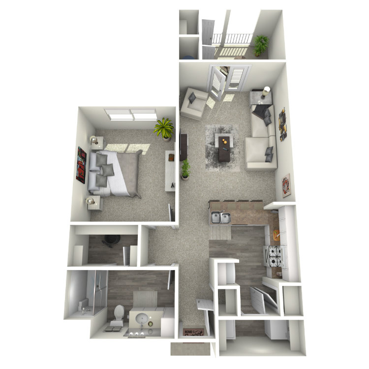 Floor plan image of Miller