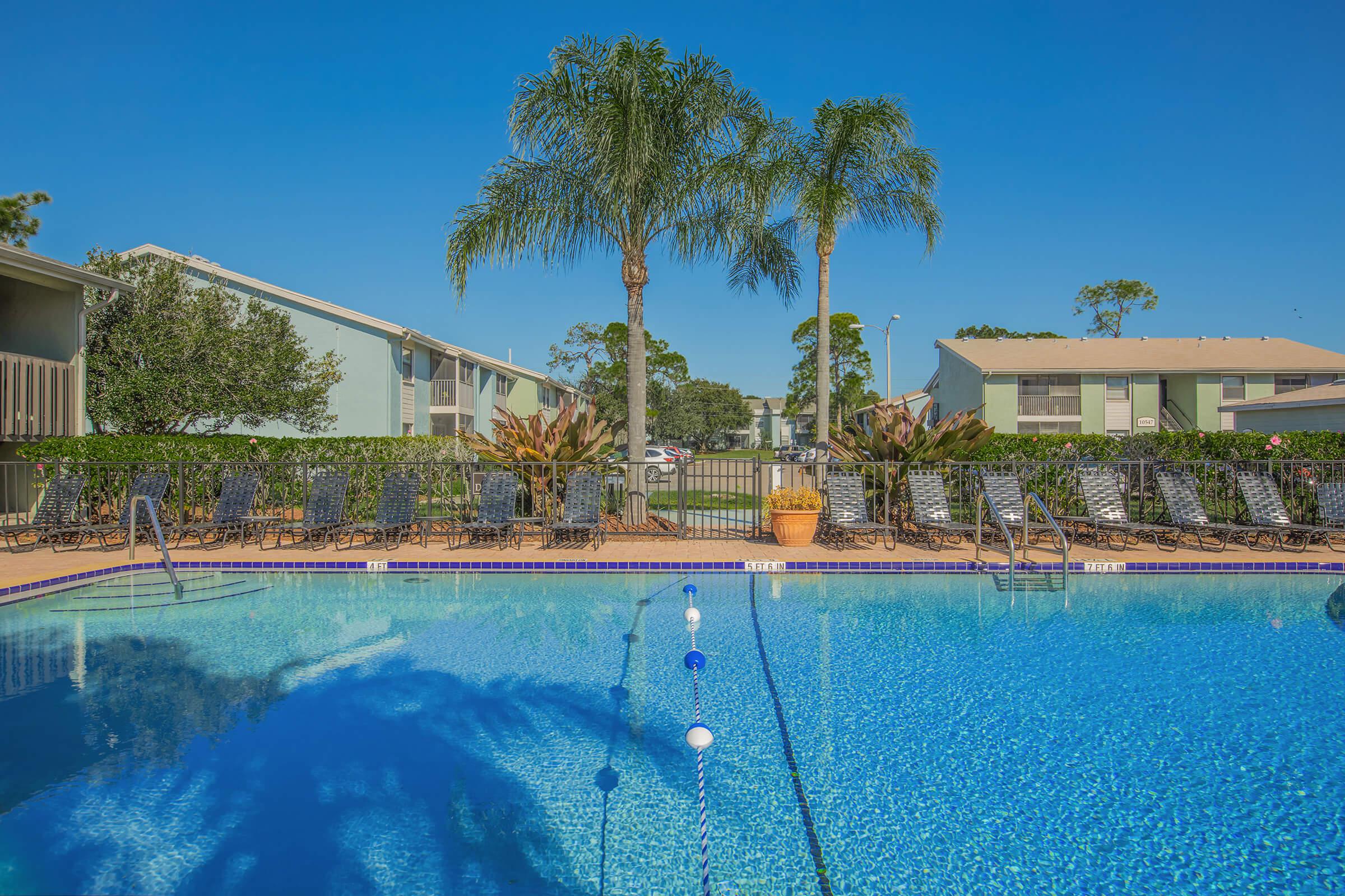 RELAX BESIDE OUR SPARKLING SWIMMING POOL