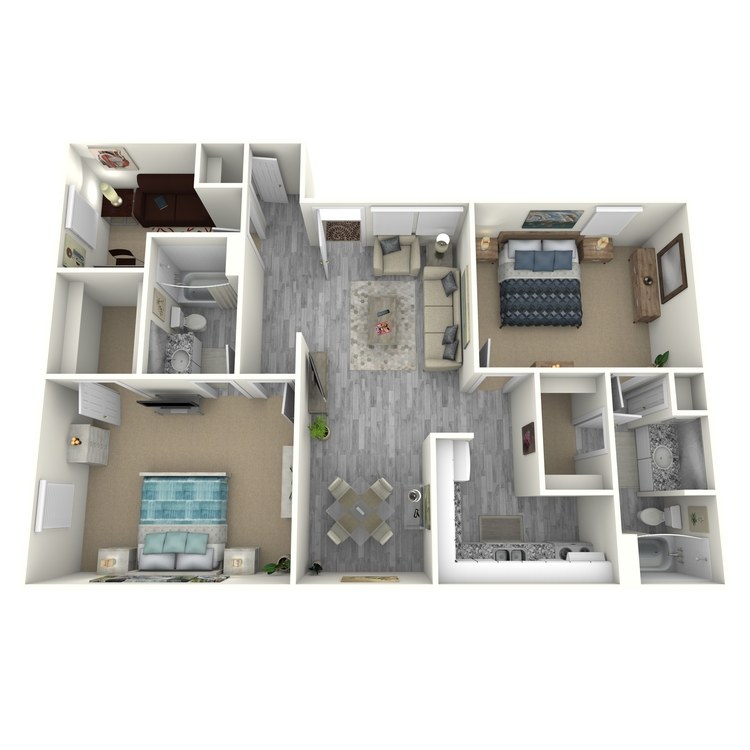Floor plan image of B3-1