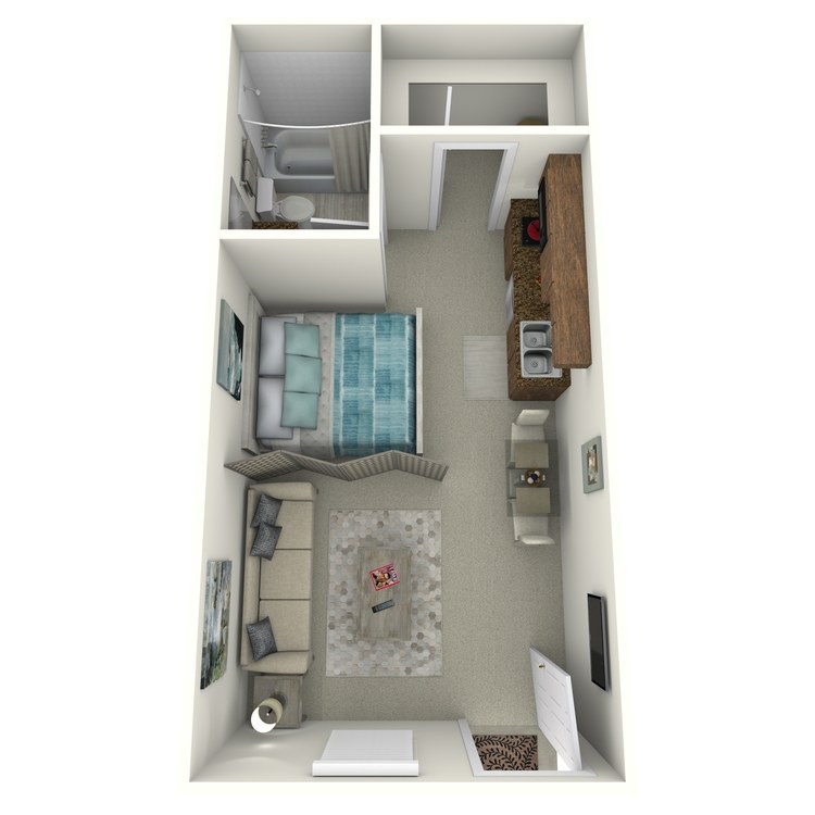 Floor plan image of Studio R