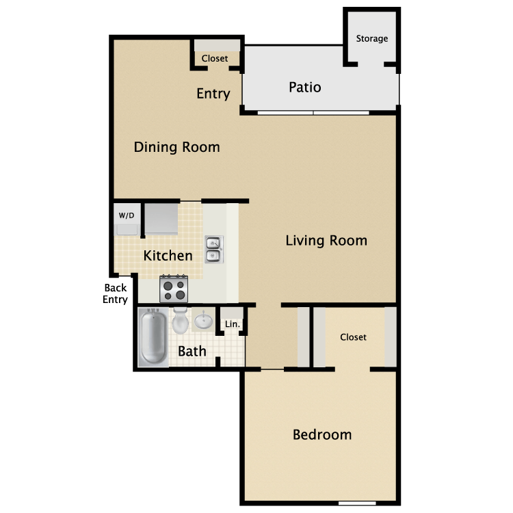 Floor plan image of Plan A3