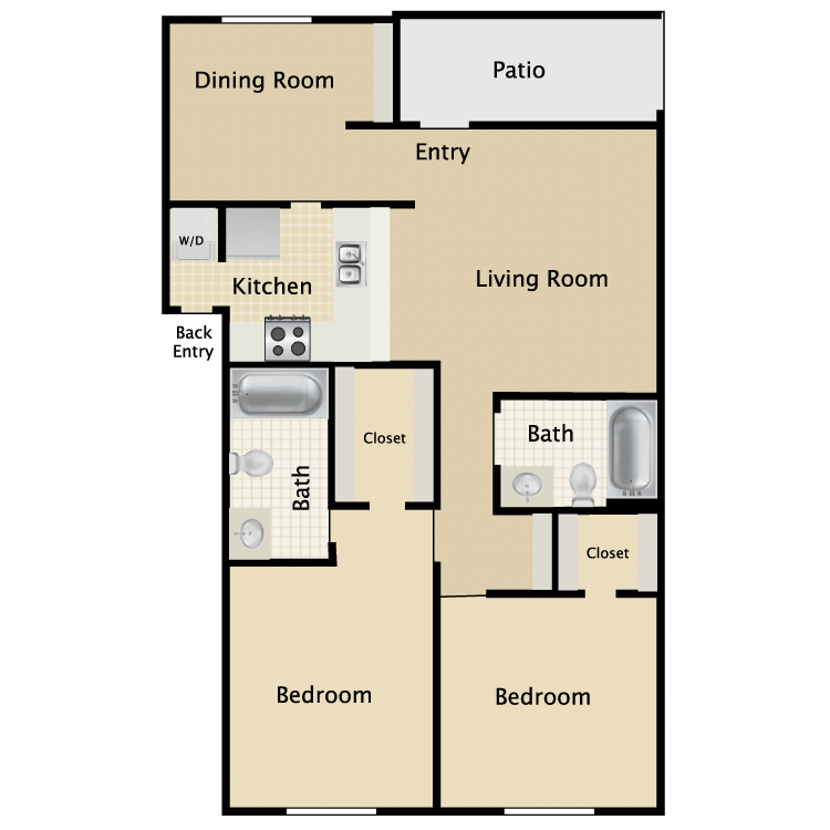 Floor plan image of Plan C1