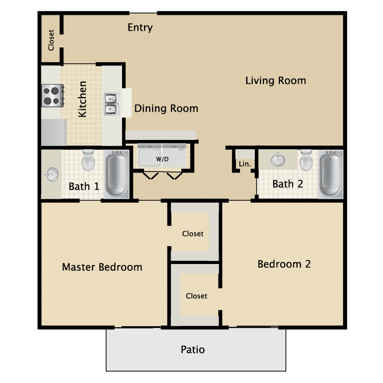 Floor plan image of Plan C3