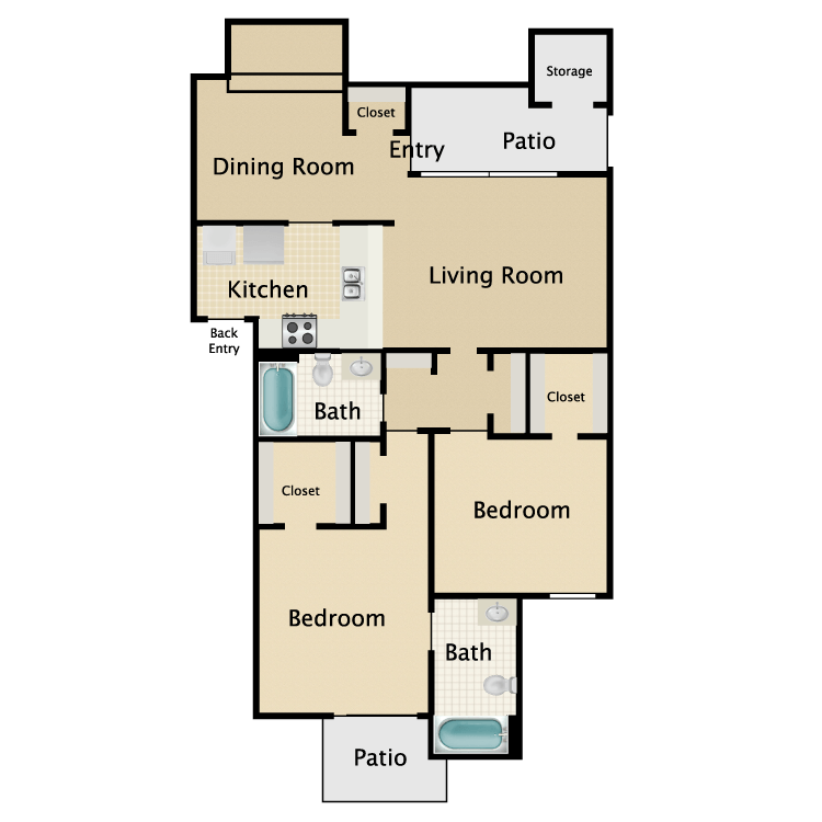 Floor plan image of Plan C4