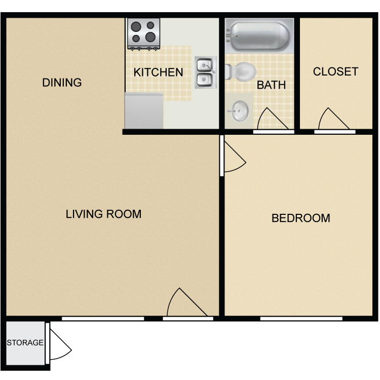 Floor plan image of Milan