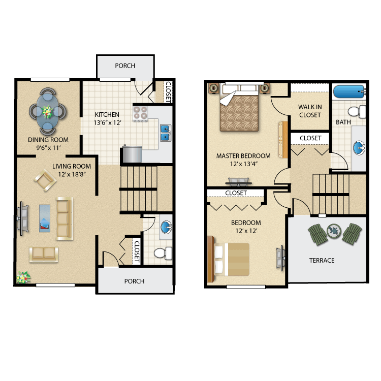 Floor plan image of The Hillcrest