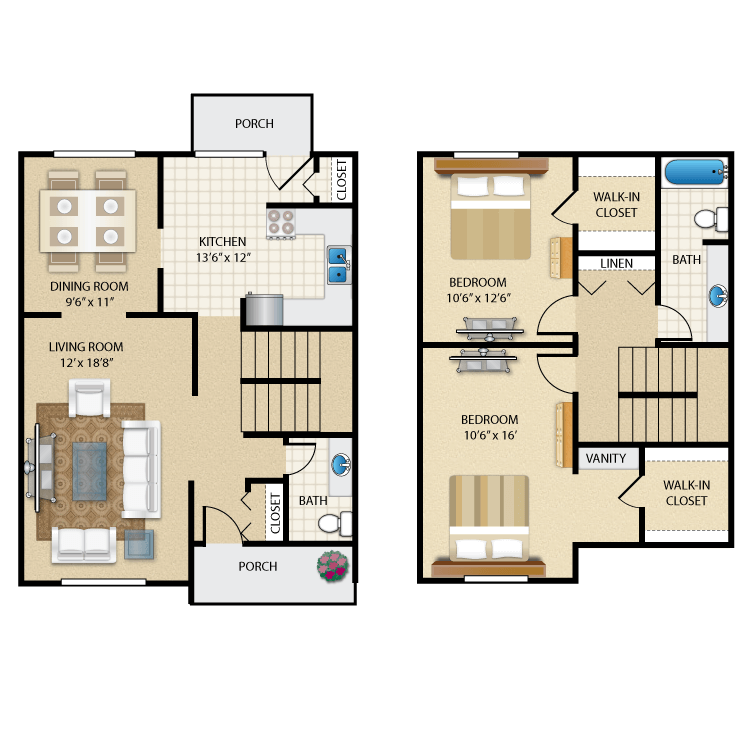 Floor plan image of The Newbury