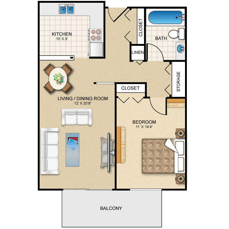 Floor plan image of The Royal