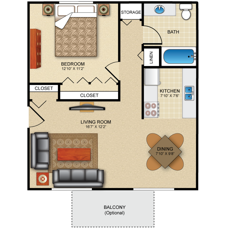 Floor plan image of The Dorchester