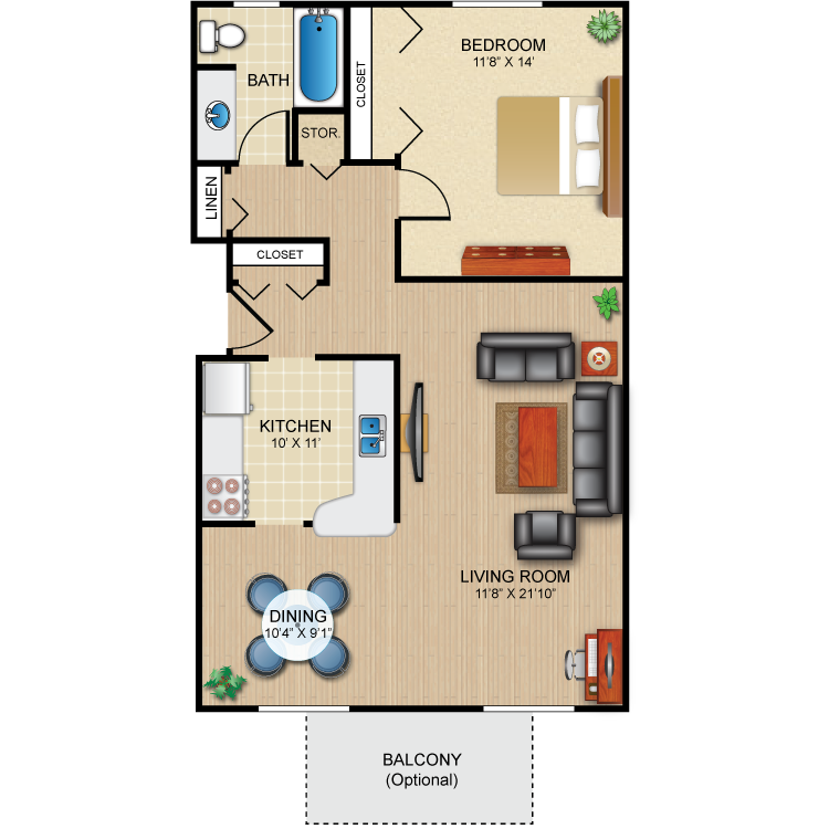 Floor plan image of The Ellison