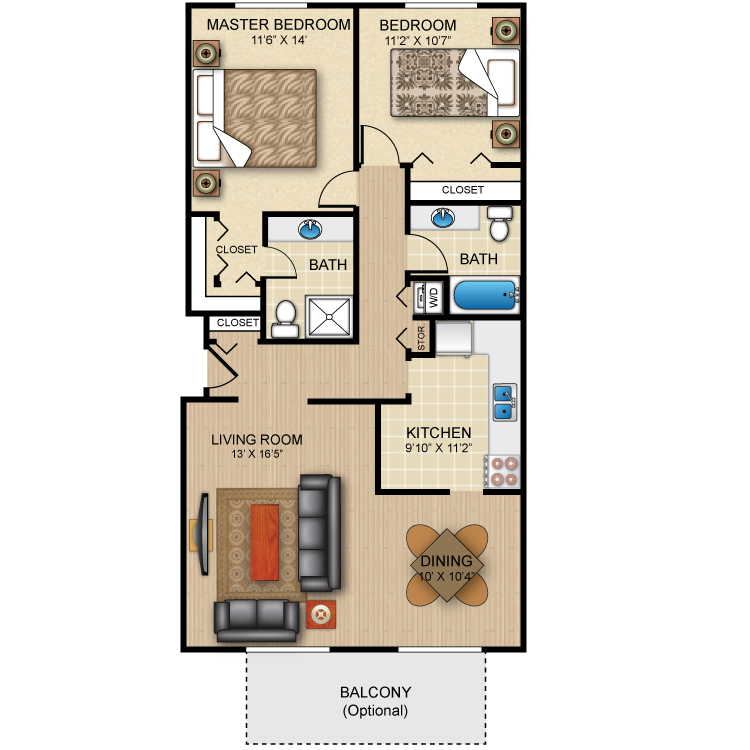 Floor plan image of The Greenbriar